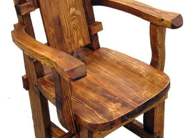 Как легко и быстро сделать красивое кресло своими руками из дерева