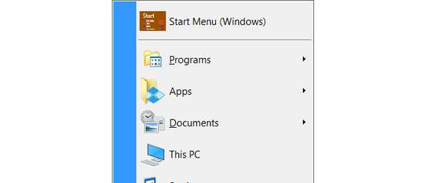 Минусы использования классического меню пуск в Windows 10: