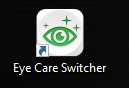 Каково предназначение Eye care switcher и какие его функции?