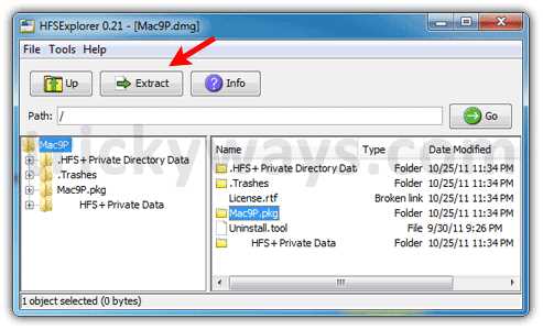 Возможные проблемы при открытии файлов dmg на Windows 7