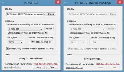 Скачать ISO to USB: программа для записи образа на флешку