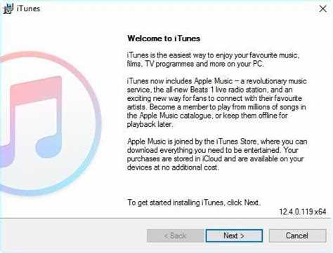 Проблема 2: Установка iTunes прерывается или завершается неудачно