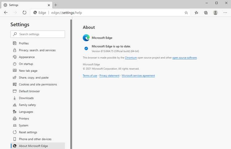 Проблемы с загрузкой в Microsoft Edge