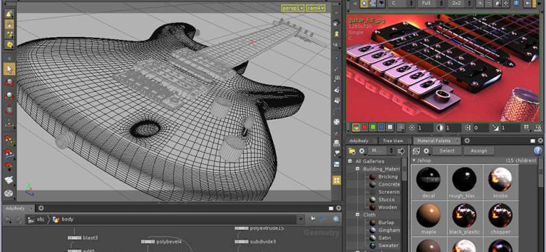 3D моделирование программы: основные принципы и техники