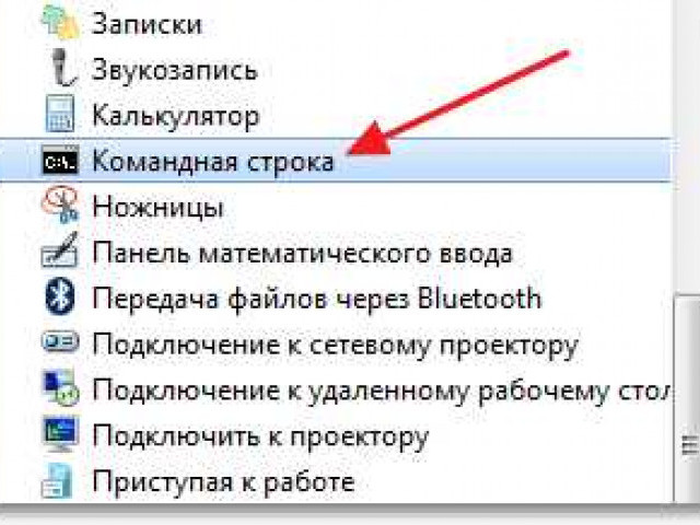 Что такое командная строка windows 7