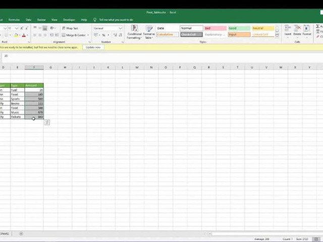 Что такое сводная таблица в Excel?