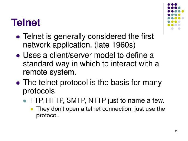 Что такое Telnet и как им пользоваться?