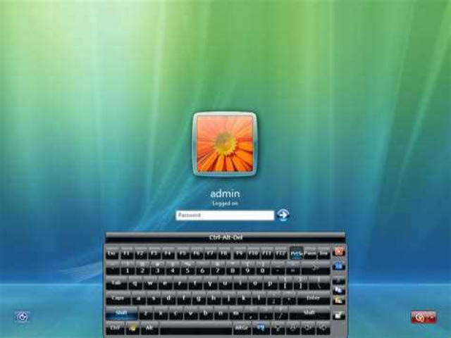 Экранная клавиатура Windows XP