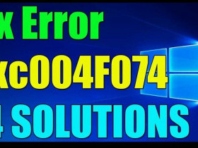 Ошибка 0xc004f074 при активации не удалась