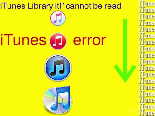 Как исправить проблему "Невозможно прочитать файл iTunes Library.itl" в iTunes