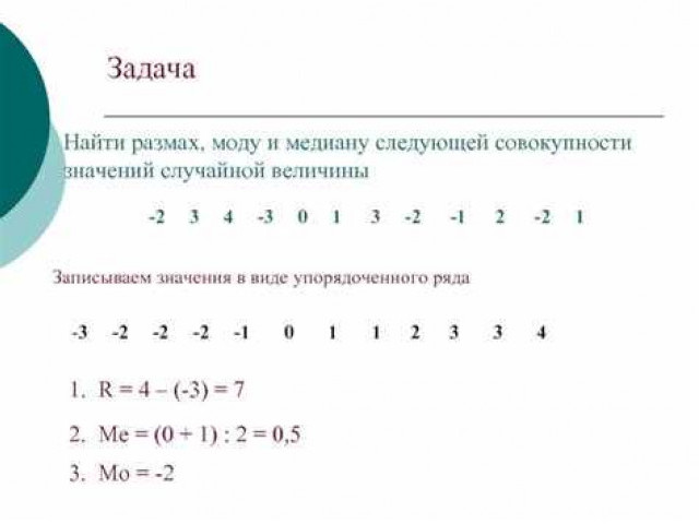 Как найти среднее значение