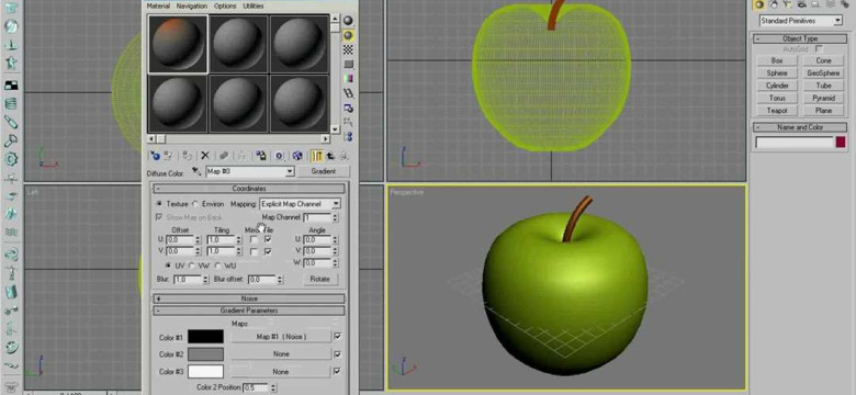 Как наложить текстуру в 3D Max