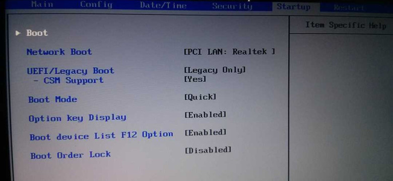 Как отключить UEFI в BIOS