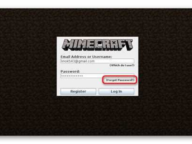 Как изменить пароль на сервере Minecraft