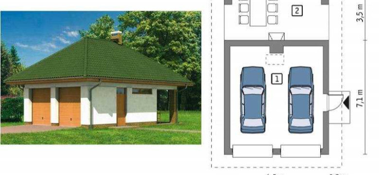 Как построить каркасный гараж на 2 машины: шаг за шагом инструкция и готовые проекты