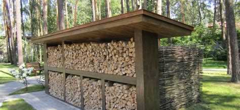 Организация дровяника на даче: советы для создания удобной и безопасной системы хранения дров
