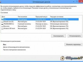 Как выполнить дефрагментацию