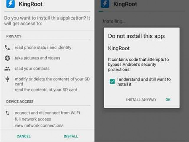 Как удалить King Root из системы Android