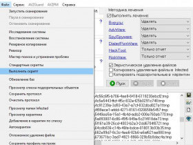Как выполнить скрипт в AVZ