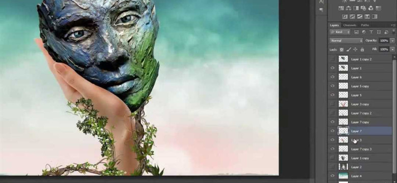 Создание и использование маски в программе Adobe Photoshop