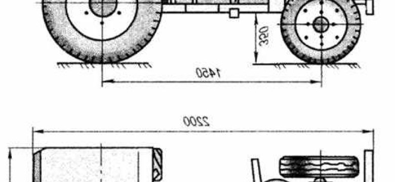 Минитрактор своими руками: подробное руководство с чертежами и схемами