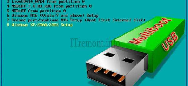 Мультизагрузочная флешка Multiboot USB