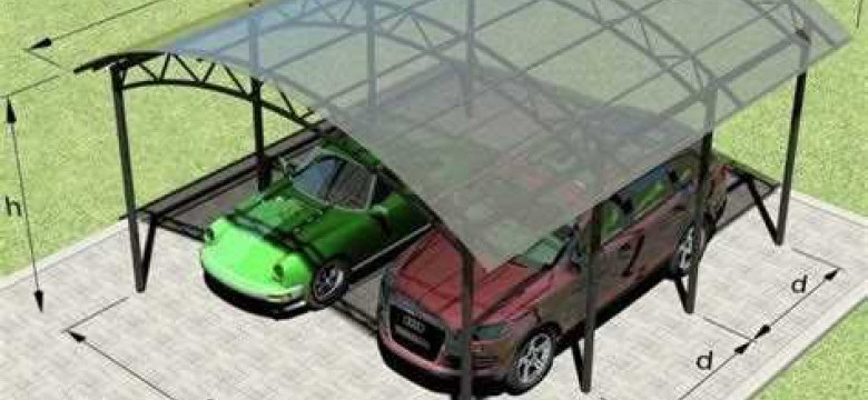 Навес для автомобиля из поликарбоната: как выбрать, установить и экономить на парковке