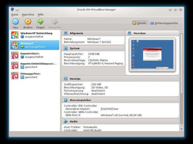 Расширение Oracle Virtualbox Extension Pack