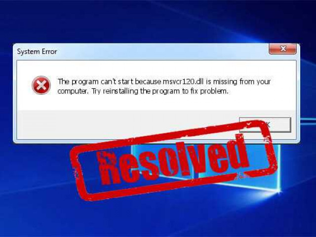 Отсутствует msvcr120 dll: как исправить ошибку