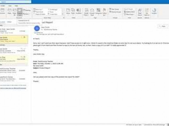 Как управлять контактами в Outlook