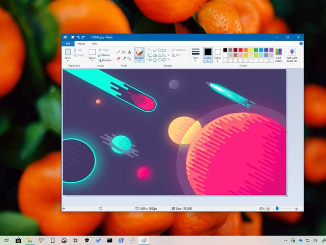 Рисование в Windows 10