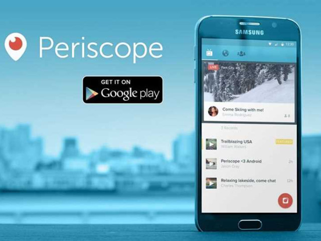 Periscope онлайн трансляция
