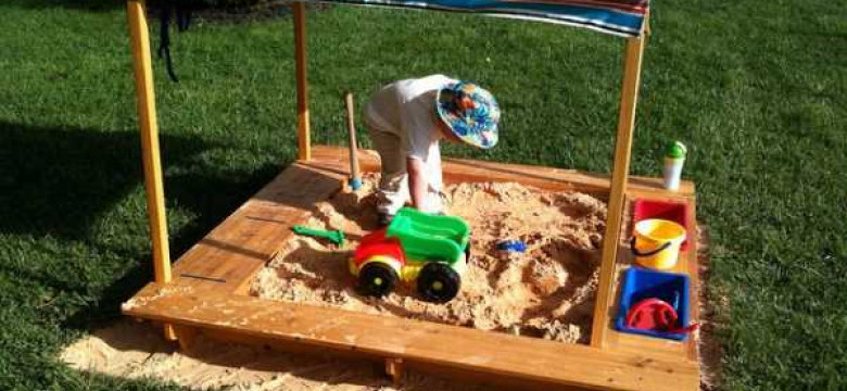 Как сделать песочницу для детей на даче своими руками: лучшие идеи и советы