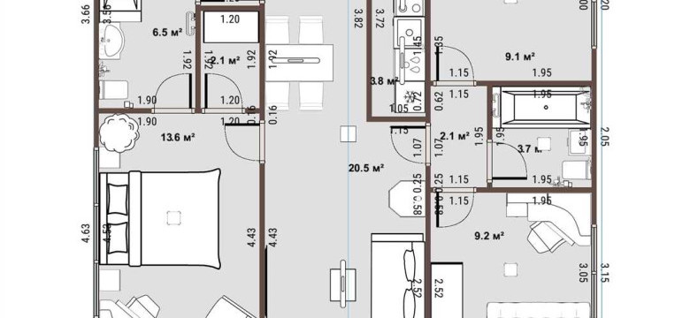 Планоплан 3D: бесплатная онлайн программа для планировки квартир