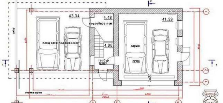 Гараж на 2 машины: планировка, размеры и все, что нужно знать