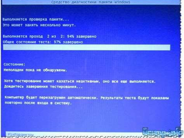 Программа для проверки оперативной памяти в Windows 7