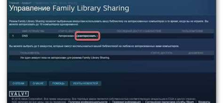 Семейный доступ Steam: возможности и настройки