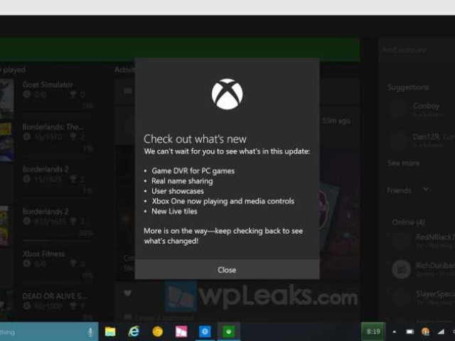 Скачать Xbox для Windows 10