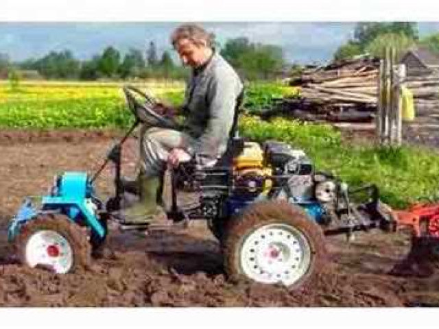 Как сделать свой трактор из мотоблока: подробный гайд