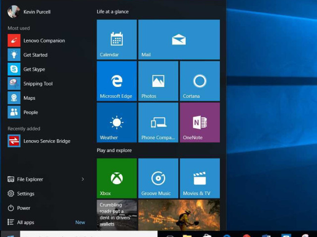 Стартовое меню Windows 10: полезные функции и настройки