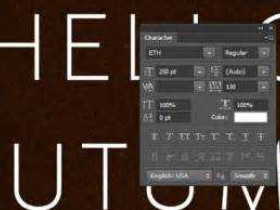 Стили текста для фотошопа cs6