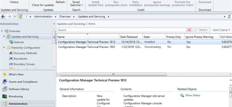 System center configuration manager: управление конфигурацией системы