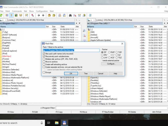 Полный командир для Windows 10: удобный и функциональный файловый менеджер