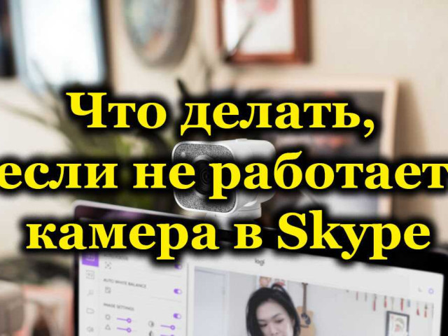 Камера в Skype не работает: возможные причины и решения проблемы