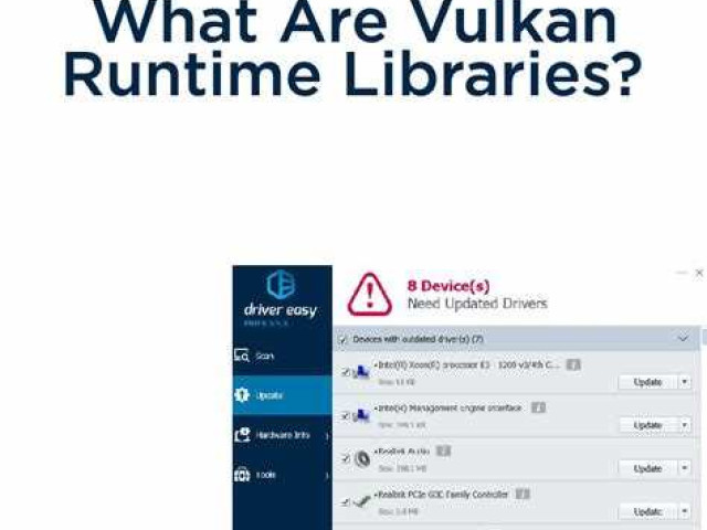 Скачать библиотеки Vulcan runtime