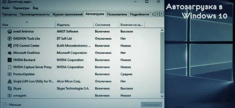 Автозапуск программ в Windows 10: практическое руководство
