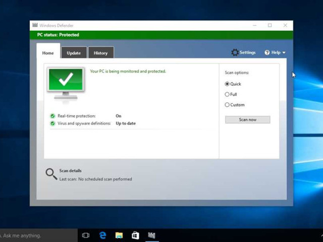 Windows Defender: антивирусная программа для защиты компьютера