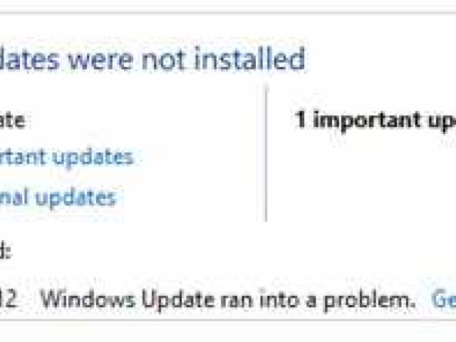 Windowsupdate 80073712. Ошибка обновления в Windows: причины и способы решения