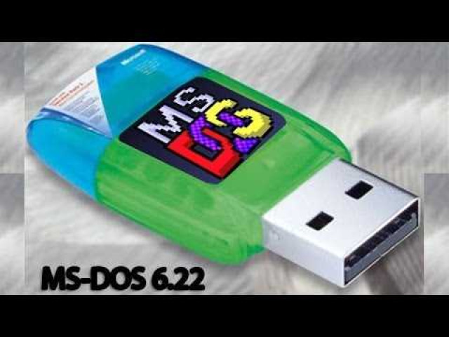 Как создать загрузочную флешку MS DOS