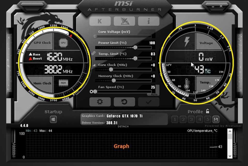 Как использовать MSI Afterburner